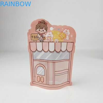 Gravurdruck Matte Finish Mylar Stand Up Tasche Verpackungstüte Wärmeversiegelbare Rosinen leicht zu zerreißen Notch Ziplock Taschen