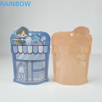 Gravurdruck Matte Finish Mylar Stand Up Tasche Verpackungstüte Wärmeversiegelbare Rosinen leicht zu zerreißen Notch Ziplock Taschen