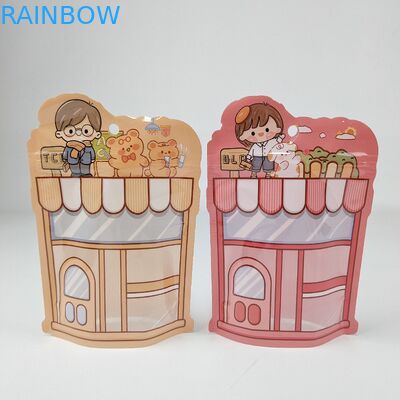 Gravure Printing Matte Print Mylar Stand Up Bag Packaging Bag Heizverriegelbare Rosinen leicht zu zerreißen Notch Ziplock Taschen