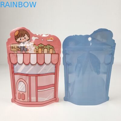 Gravure Printing Matte Print Mylar Stand Up Bag Packaging Bag Heizverriegelbare Rosinen leicht zu zerreißen Notch Ziplock Taschen