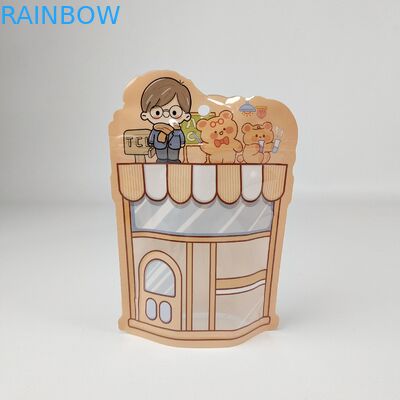 Großhandel Lebensmittelverpackung Wiederverschließbar Aufstehen Aluminiumfolie Kunststoff Reißverschluss Pulver Lebensmittelverpackung