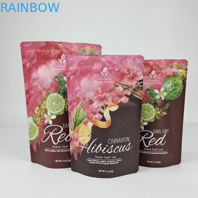 Digitales Drucken Wärmedicht 100g 250g 500g Kunststoff Ziplock Geruchssicherung Stehen Tasche Verpackung Mylar Taschen