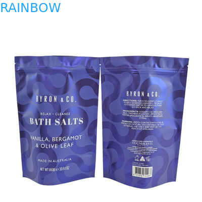 Mylar-Taschen für Lebensmittel Kraftpapier Ziplock Stand-Up-Tasche