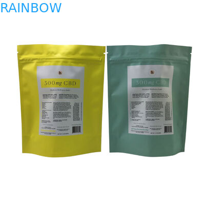 Custom gedruckte wiederverschließbare Teebeutel Mylar Stand-up Tasche mit Reißverschluss Teebeutel