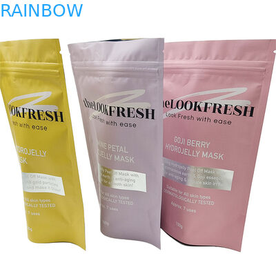 500g angepasste Stand-up Tasche Reißverschluss Plastik-Packungstüte für Socken