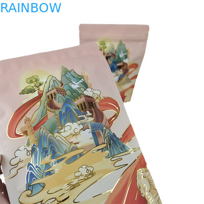 Bestseller Custom Soft Touch Mylar Bag Stand Up Aluminiumfolie 3,5 g Geruchsdicht Protein Kaffee Gewürze Mehl Verpackung Po