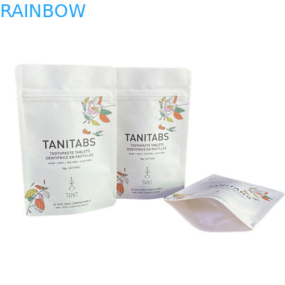 Gewässerdichtes, biologisch abbaubares Kraftpapier, Ziplock-Tasche, Reißverschluss-Tasche