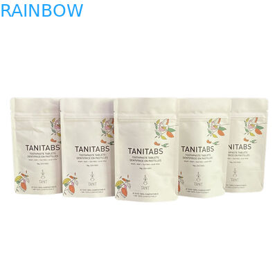 Gewässerdichtes, biologisch abbaubares Kraftpapier, Ziplock-Tasche, Reißverschluss-Tasche