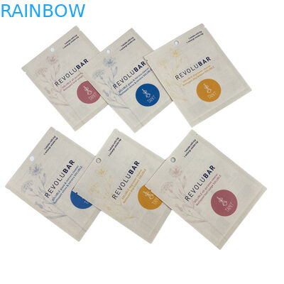 Gewässerdichtes, biologisch abbaubares Kraftpapier, Ziplock-Tasche, Reißverschluss-Tasche