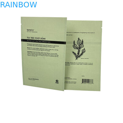 Gewässerte Verpackungen Wasserdichte biologisch abbaubare Plastikfolie Taschen aus Aluminium