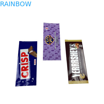 Spezialgedruckte Lebensmittelqualität Rückseite Versiegelte Tasche Snack Energy Bar Verpackung Pilz Schokoladenbeutel