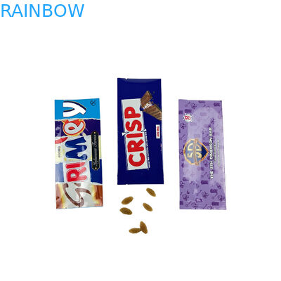 Besonders gedruckte Plastiktüten Proteinbalken Verpackungspapier Stick Tasche Pulver Schokolade Tee Kaffee Rücken Siegel Tasche