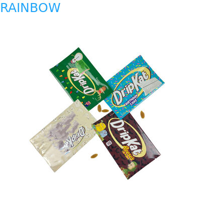 Besonderes Drucken Aluminiumfolie Proteinstangen Verpackung Beutel Nüsse Lebensmittelqualität Schokoladenstange Verpackung Kleiner Plastikbeutel