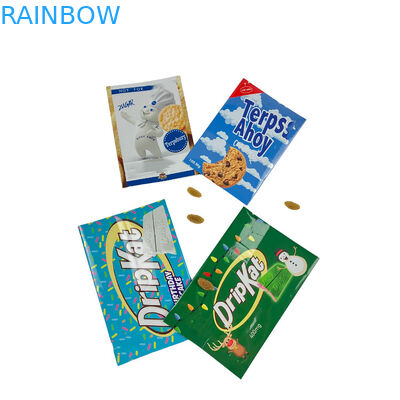 Besonderes Drucken Aluminiumfolie Proteinstangen Verpackung Beutel Nüsse Lebensmittelqualität Schokoladenstange Verpackung Kleiner Plastikbeutel