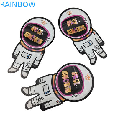 Kundenspezifische Ziplock-Special-Form-Plastik-Kinderschutz-Geruchssicherung-Süßigkeiten-Taschen Mylar-Packs 3,5 g 7 g kundenspezifische Form Mylar-Taschen