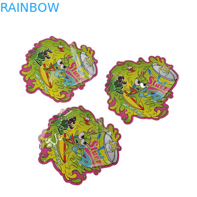 Besonderes Druckverpackungsdesign Geruchsschutzbeutel Wiederverschließbare Lebensmittelspeicher 3,5 g Snackbeutel Kunststoffverpackung Mylar-Taschen