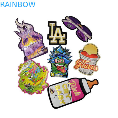 Besonderes Druckverpackungsdesign Geruchsschutzbeutel Wiederverschließbare Lebensmittelspeicher 3,5 g Snackbeutel Kunststoffverpackung Mylar-Taschen