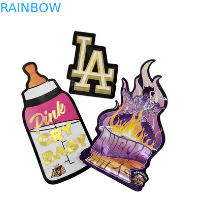 Besonderes Druckverpackungsdesign Geruchsschutzbeutel Wiederverschließbare Lebensmittelspeicher 3,5 g Snackbeutel Kunststoffverpackung Mylar-Taschen