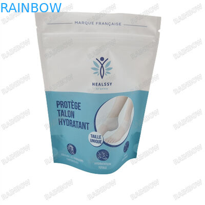 Hochwertige, benutzerdefinierte Logo-Taschen Feuchtigkeitsdicht wieder verschließbar Lebensmittelqualität Badsalz Verpackung Steh-Plastiktüten