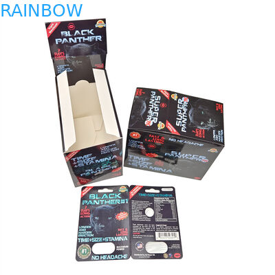 Großhandel Nashorn Honig Druck Gold Geheimnis Wunder Honig 3d Papier Karten Anzeigebüro Honig Beutel Verpackung