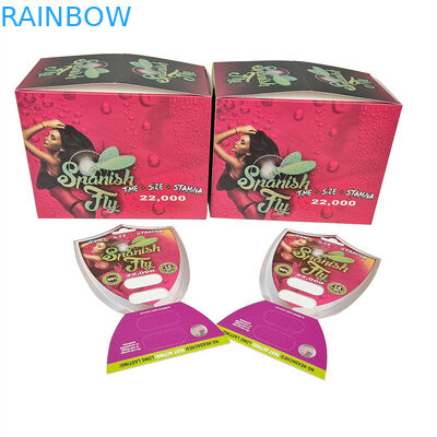 Custom Design Black Bull Rhino Honig 2023 Hot Sell Rhino Pillen benutzerdefinierte Papierkarte Anzeigekiste für Rhino Pillen Verpackung