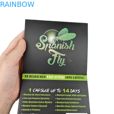 Hochwertige Sexpille 3d Blister Verpackungskarte Rhino Männliche Verstärkung Pille Verpackungskarte Mit Anzeigepapierboxen