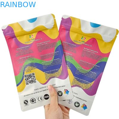 Auf Wunsch gedruckt Gravurdruck Digitales Drucken Niedriges MOQ Schwarze Farbe Stehen Sie auf Tasche Aluminiumfolie Verpackungstüten