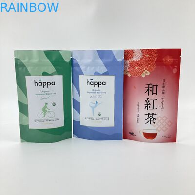 Kraftpapierbeutel Teebeutel Verpackung für wieder verschließbare Stehbeutel