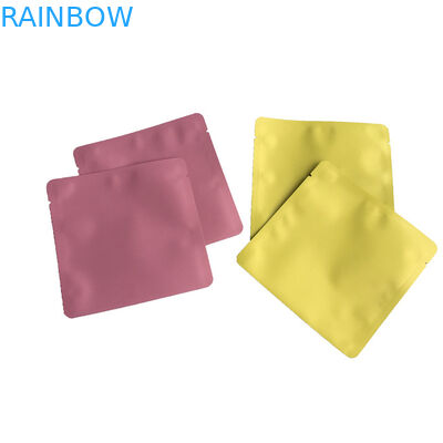 Plastik-Drei-Seiten-Dichtungsbeutel Flachbeutel Blätter-Maskenbeutel für Öl