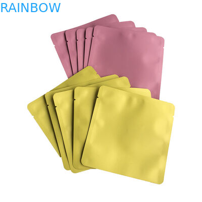 Plastik-Drei-Seiten-Dichtungsbeutel Flachbeutel Blätter-Maskenbeutel für Öl