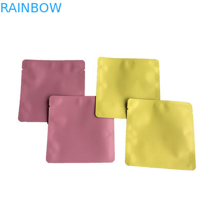 Plastik-Drei-Seiten-Dichtungsbeutel Flachbeutel Blätter-Maskenbeutel für Öl