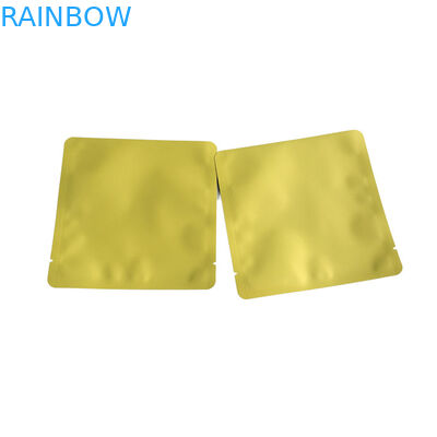 Kundenspezifisches Logo Nahrungsmittelqualität Offener Vorderverschluss 3 Seiten Versiegelungstüte für Gesichtsmaske