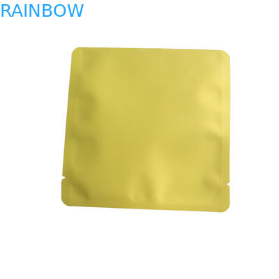 Kundenspezifisches Logo Nahrungsmittelqualität Offener Vorderverschluss 3 Seiten Versiegelungstüte für Gesichtsmaske