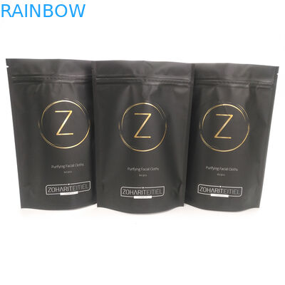 Druckfolienbeutelverpackung für Steh-Body-Scrubbag mit Reißverschluss