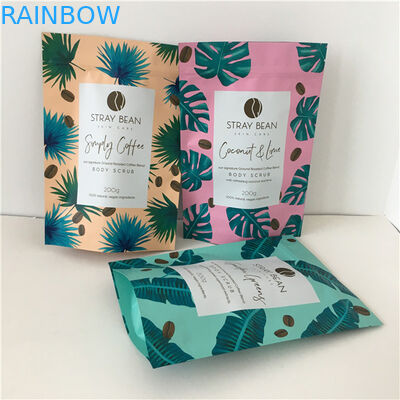 Gravaturdruck Aluminiumfolie-Beutel für Kaffeekörper-Scrub-Verpackungsbeutel