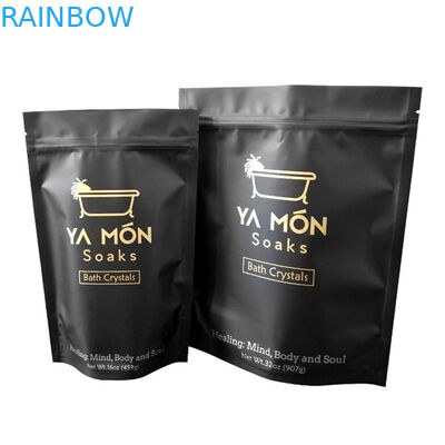 Silberfolie-Taschen für Steh-Body-Scrub-Tasche mit Reißverschluss