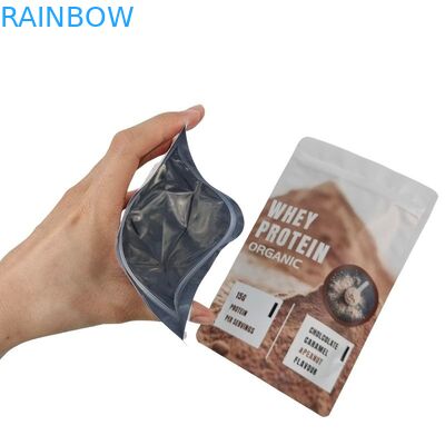 Bestellungen auf Bestellung akzeptiert Snack-Tasche Verpackung mit 120 Tickness und Reißverschluss