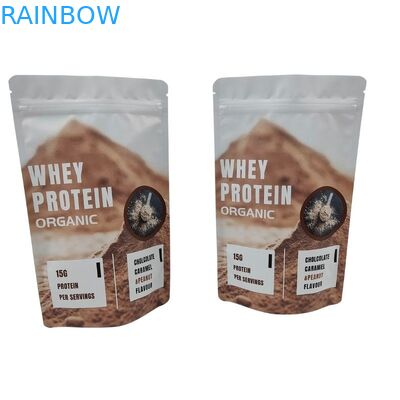 Bestellungen auf Bestellung akzeptiert Snack-Tasche Verpackung mit 120 Tickness und Reißverschluss