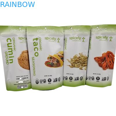 Kunststoff-Snack-Taschenverpackung mit Trennschlitze für bequeme Anzeige und Einwegverpackung