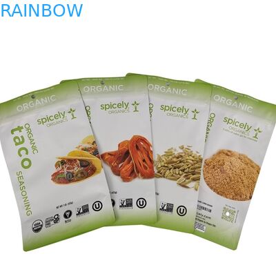 Kunststoff-Snack-Taschenverpackung mit Trennschlitze für bequeme Anzeige und Einwegverpackung