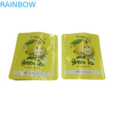 Wärmesiegel Kleingröße Drei-Seiten-Siegel-Taschen Flachprobenpakete für Gesichtsmasken