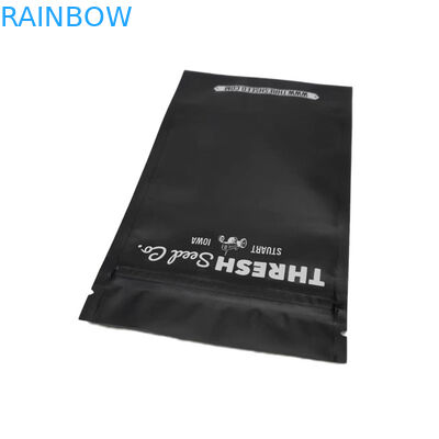 Matte schwarze Drei-Seiten-Siegelkabel USB Plastikverpackungstüten mit Reißverschluss