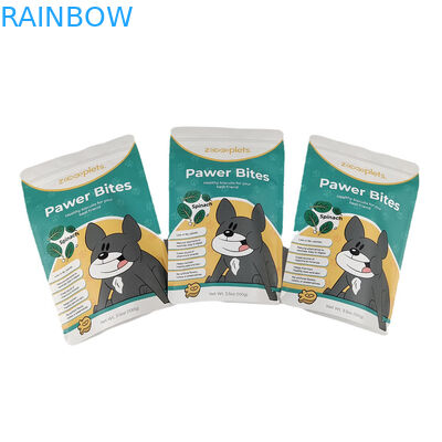 Großhandel Großhandel kundenspezifischer Stand-up wiederverschließbarer Mylar-Taschen Digitaldruck Kraftpapierbeutel für Haustiere Hunde-Katzenfutter