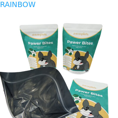 Fabrik Lieferung Custom Geruchsschutz Taschen mit Logo Stand Up Kraft Papierbeutel Gummi Süßigkeiten Verpackung