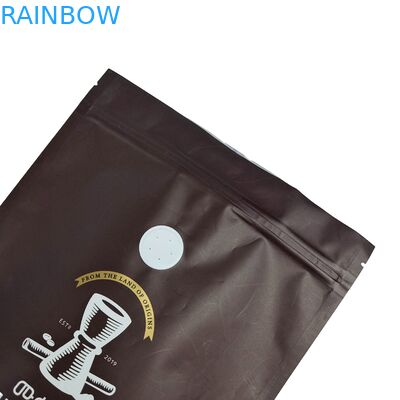 Durchsichtige Druckkunst Metallische Lebensmittelverpackungsbeutel mit Reißverschluss