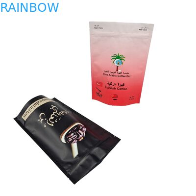 Opaque Logo gedruckt Custom Design gedruckte Taschen Stehen Taschen Aluminiumfolie Reißverschluss Plastiktaschen