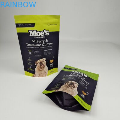 Stand-up-Zipper Weißes Kraftpapier wiederverschließbares Ziplock Wärmeverschließbares Lebensmittellager Doypack kundenspezifische Lebensmittelverpackungsbeutel