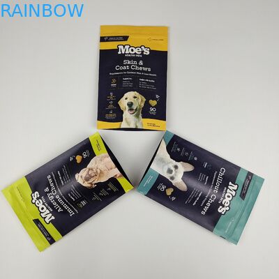 Fabrik Großhandel Biologisch abbaubare Lebensmittelverpackungstüte Stehbeutel Geruchssicherung Reißverschluss Kraftpapier Aluminiumfolie Taschen