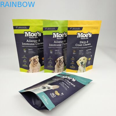 Großhandelsverpackung Standverpackung Custom White Doypack Kraftpapierbeutel für Nüsse Snackverpackung