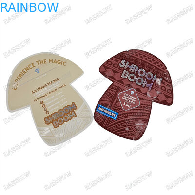 CMYK Pantone Farben 3,5 g 7 g 14 g 28 g Spezialformtüten mit umweltfreundlicher Tinte für Gravurdruck